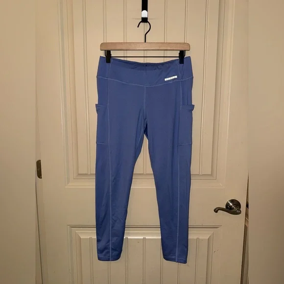 Burton Midweight X Base Layer Thermal Pants Womens Size Medium Blue Outdoor Ski - Picture 2 of 8
